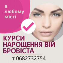 Курс майсте-бровіст навчання в любому місті України